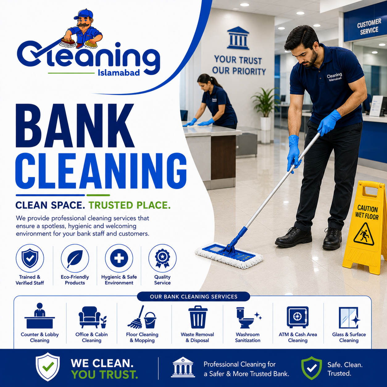 Bank Cleaning