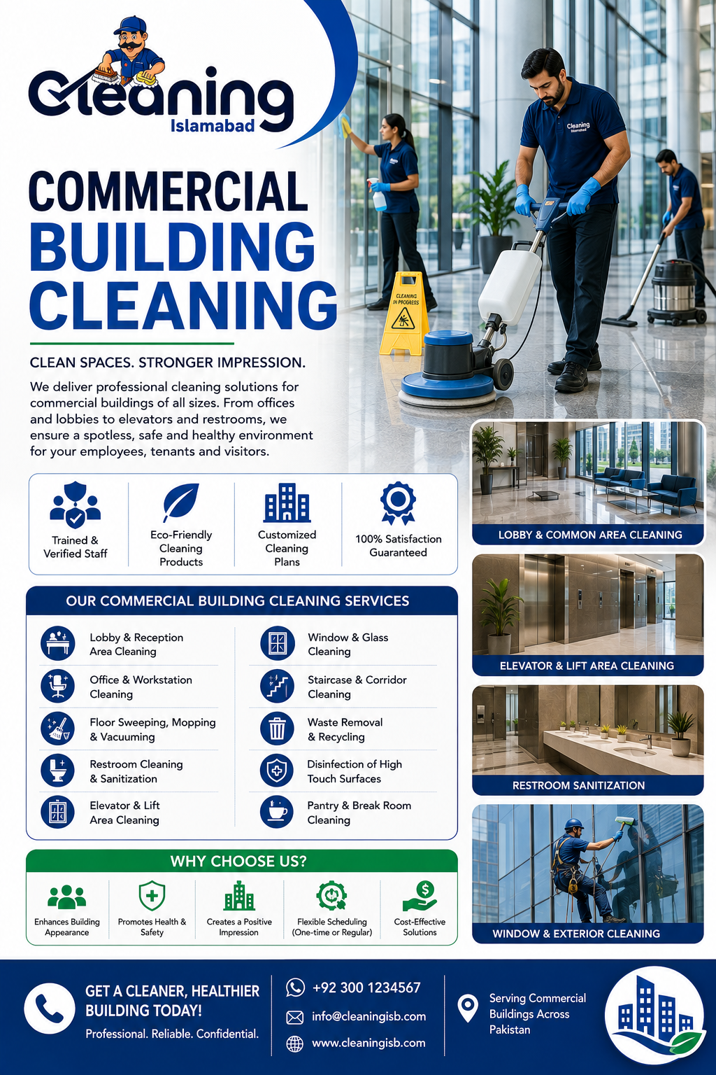 Commercial Building Cleaning