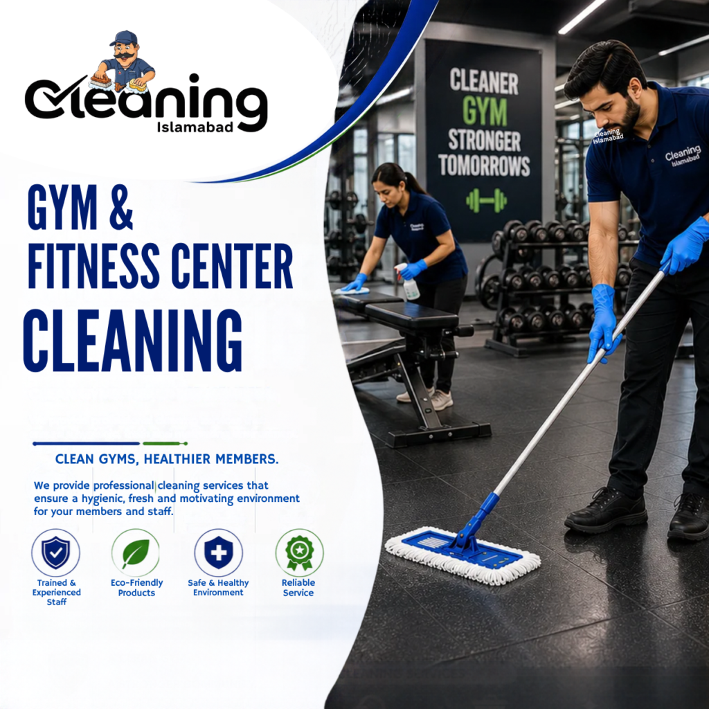 Gym & Fitness Center Cleaning