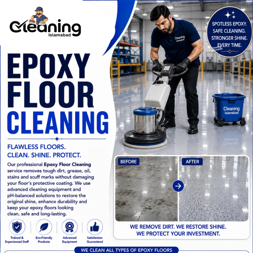Epoxy Floor Cleaning
