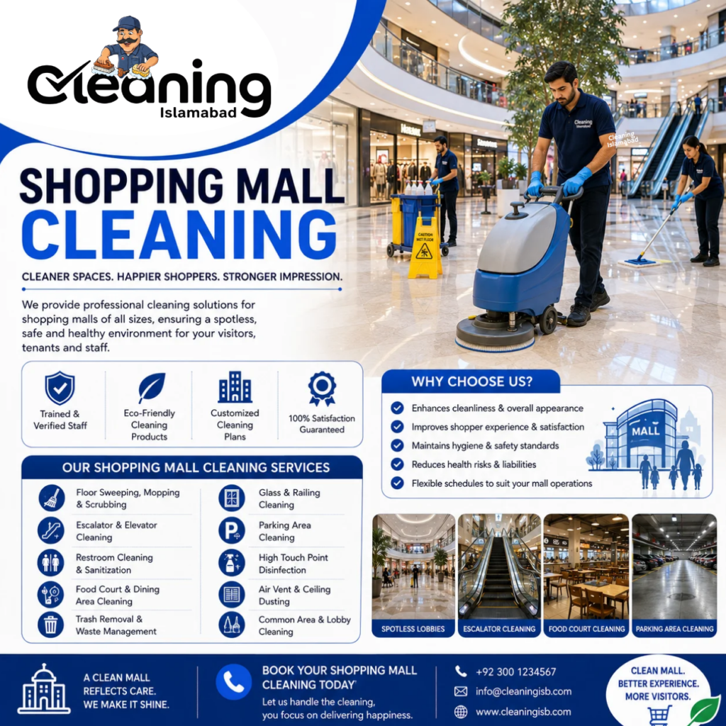 Shopping Mall Cleaning